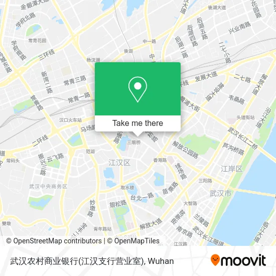 武汉农村商业银行(江汉支行营业室) map