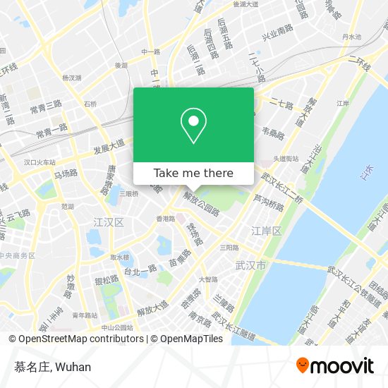 慕名庄 map