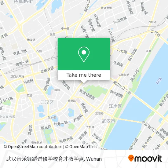 武汉音乐舞蹈进修学校育才教学点 map