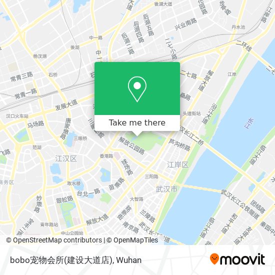 bobo宠物会所(建设大道店) map