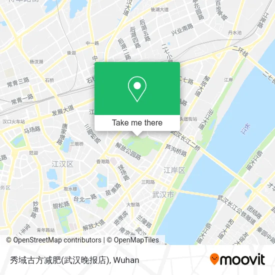 秀域古方减肥(武汉晚报店) map