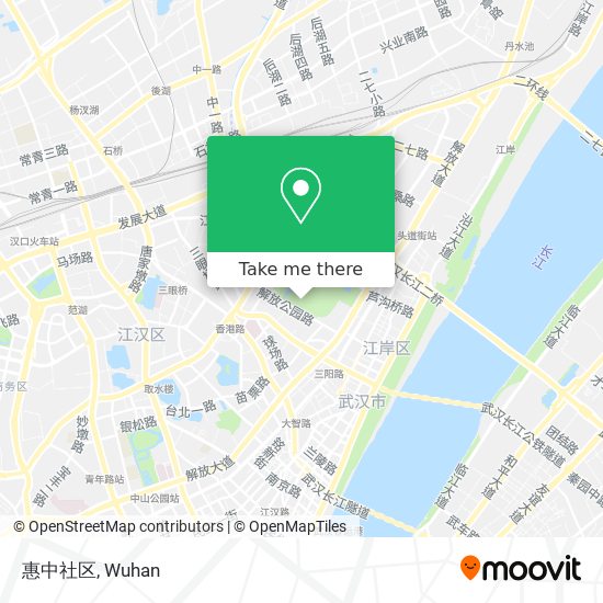 惠中社区 map