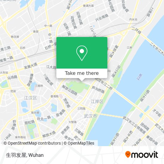 生羽发屋 map