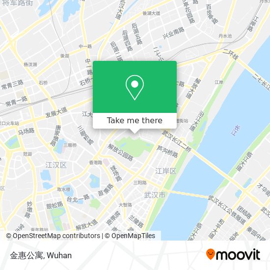 金惠公寓 map
