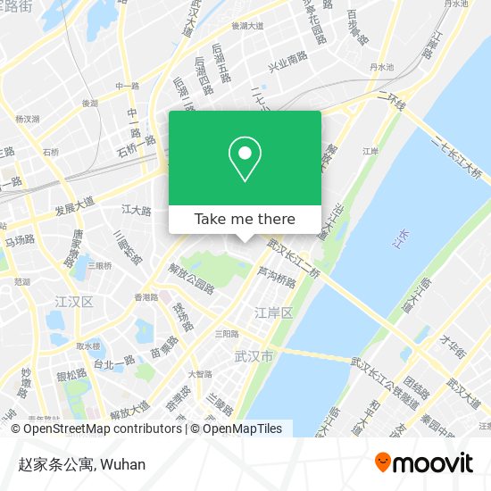 赵家条公寓 map