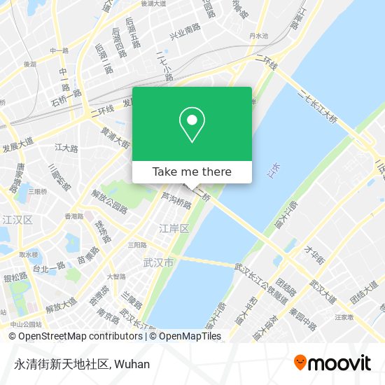 永清街新天地社区 map