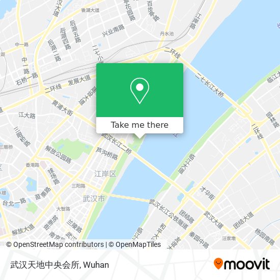 武汉天地中央会所 map
