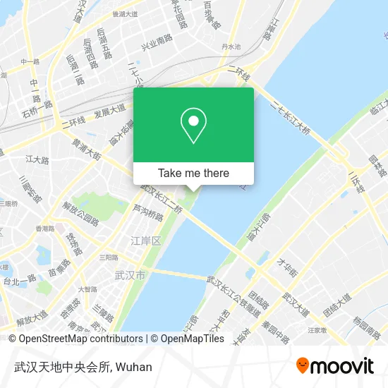 武汉天地中央会所 map