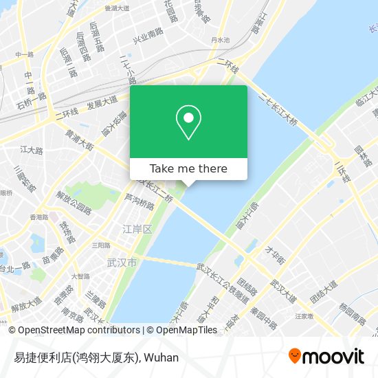 易捷便利店(鸿翎大厦东) map