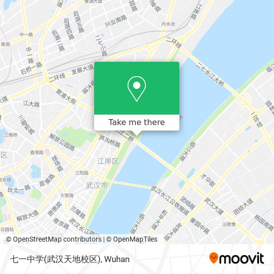 七一中学(武汉天地校区) map