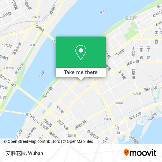 安胜花园 map