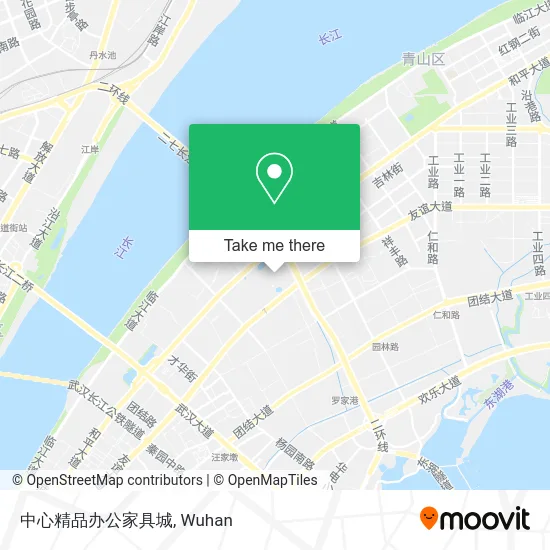 中心精品办公家具城 map