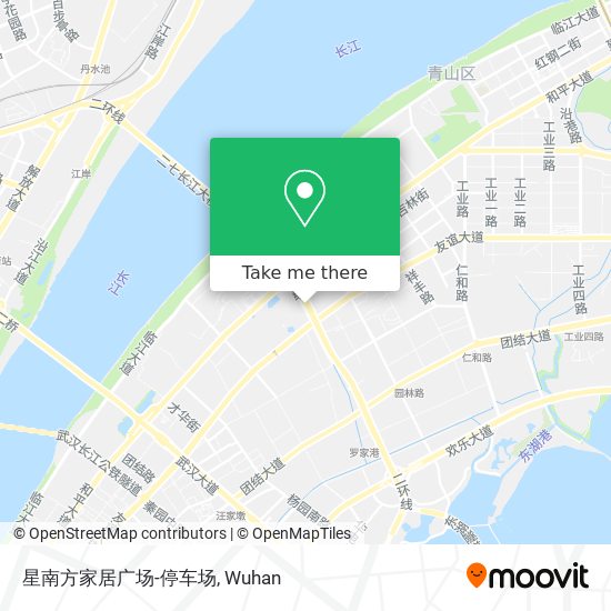 星南方家居广场-停车场 map