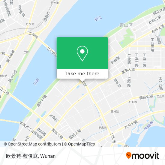 欧景苑-蓝俊庭 map