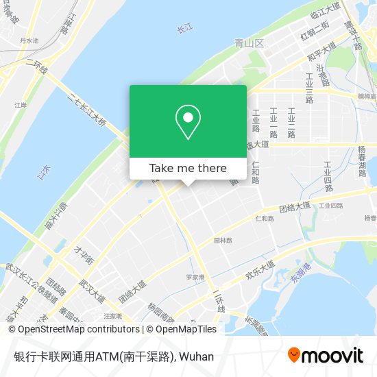 银行卡联网通用ATM(南干渠路) map