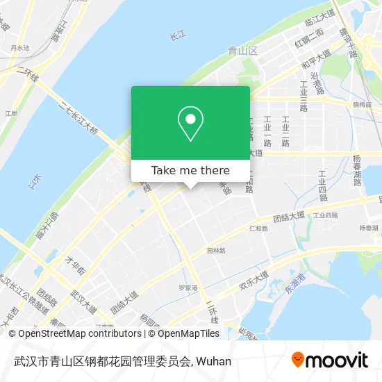 武汉市青山区钢都花园管理委员会 map