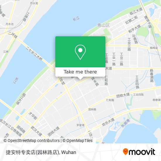 捷安特专卖店(园林路店) map