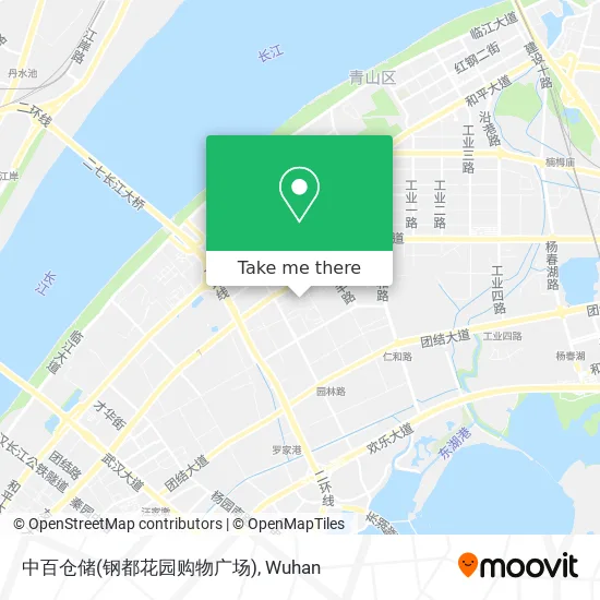 中百仓储(钢都花园购物广场) map