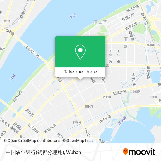 中国农业银行(钢都分理处) map