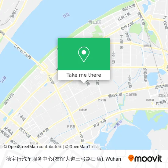 德宝行汽车服务中心(友谊大道三弓路口店) map