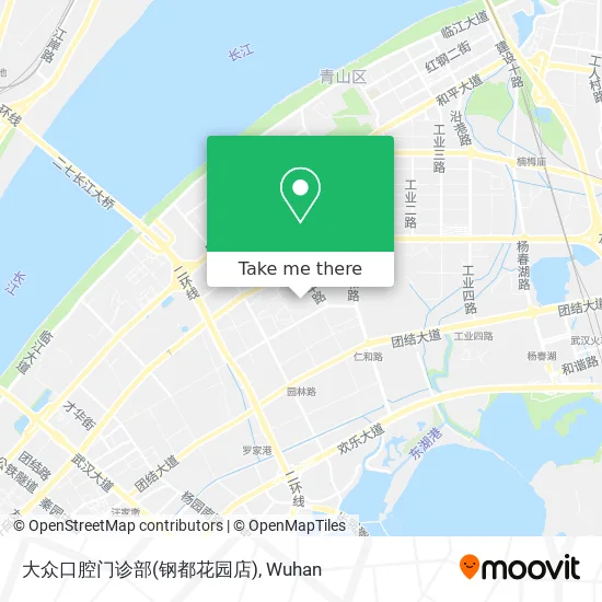 大众口腔门诊部(钢都花园店) map