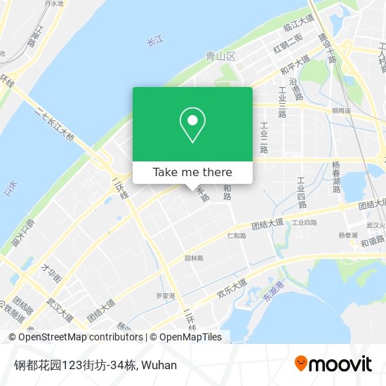 钢都花园123街坊-34栋 map