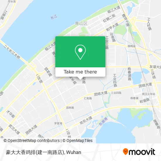 豪大大香鸡排(建一南路店) map