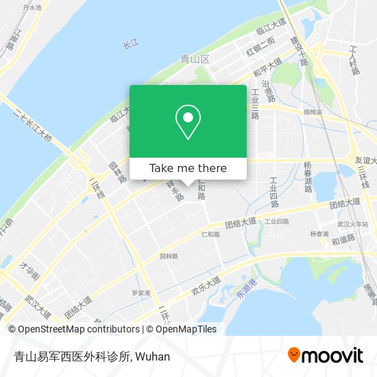 青山易军西医外科诊所 map