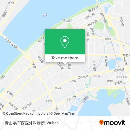 青山易军西医外科诊所 map