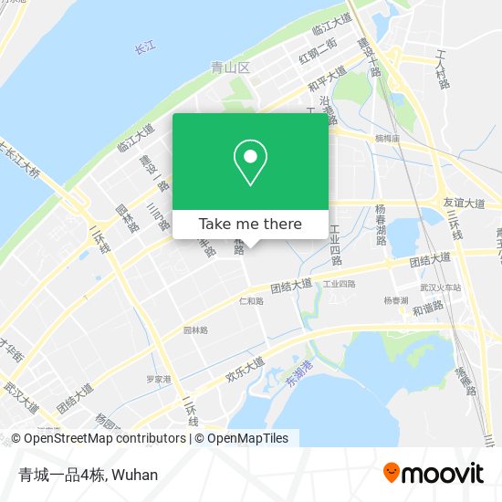 青城一品4栋 map