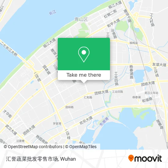 汇誉蔬菜批发零售市场 map