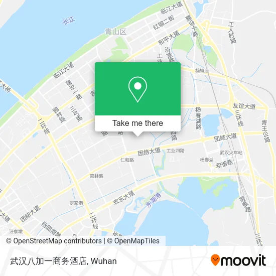 武汉八加一商务酒店 map