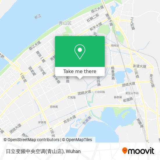 日立变频中央空调(青山店) map