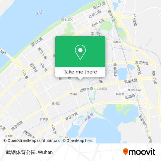 武钢体育公园 map