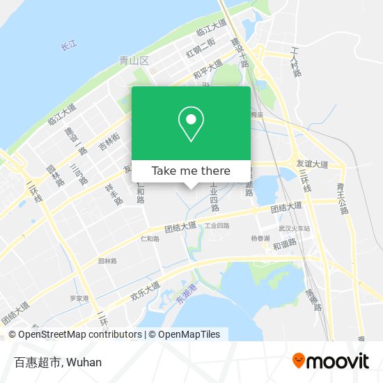 百惠超市 map