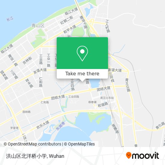 洪山区北洋桥小学 map
