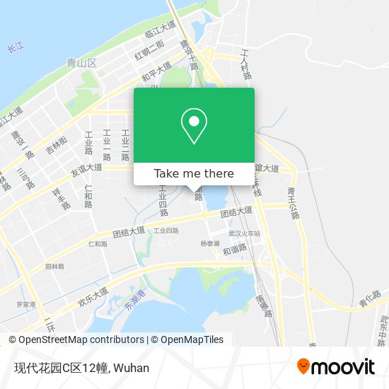 现代花园C区12幢 map