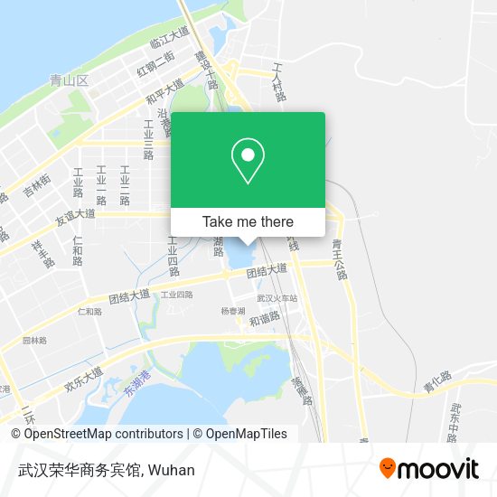 武汉荣华商务宾馆 map