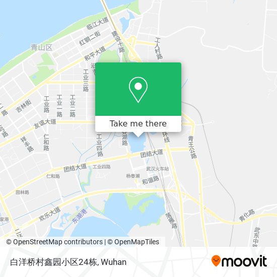 白洋桥村鑫园小区24栋 map