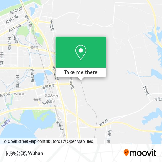 同兴公寓 map