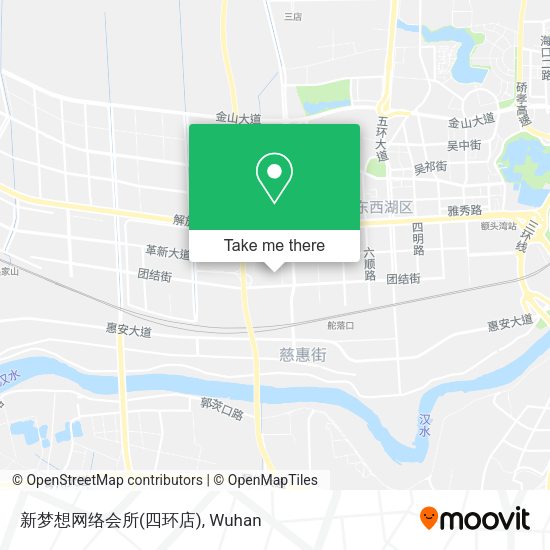新梦想网络会所(四环店) map