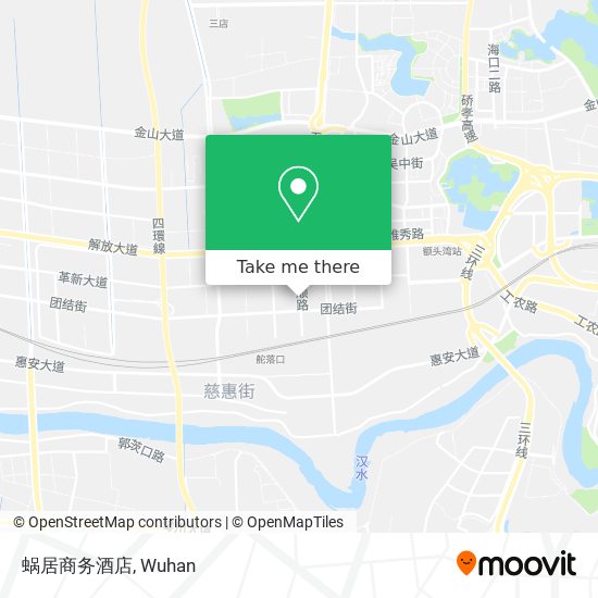 蜗居商务酒店 map