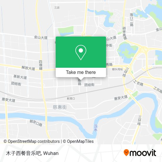 木子西餐音乐吧 map