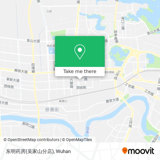 东明药房(吴家山分店) map