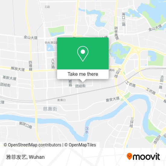 雅菲发艺 map