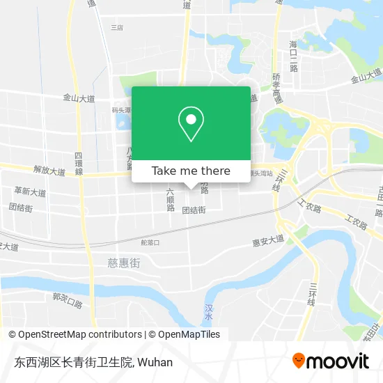 东西湖区长青街卫生院 map