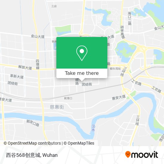 西谷568创意城 map