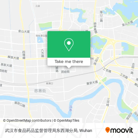 武汉市食品药品监督管理局东西湖分局 map