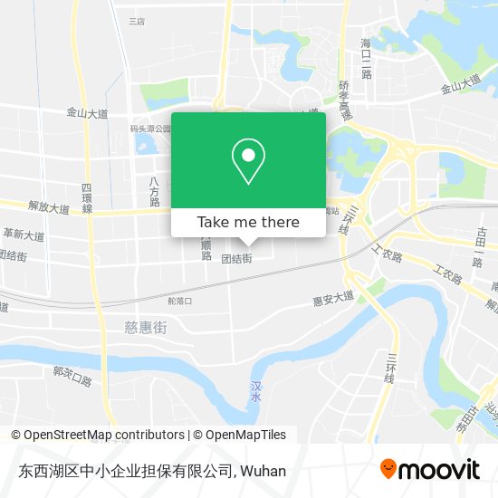 东西湖区中小企业担保有限公司 map