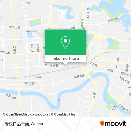 老汉口热干面 map
